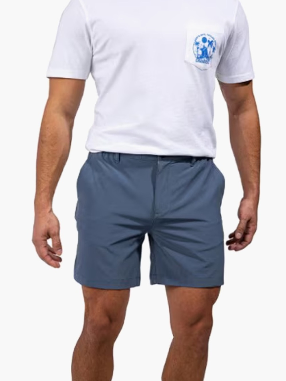 CHUBBIES Everywear Performance 6" Shorts Men's M The ice Caps blue